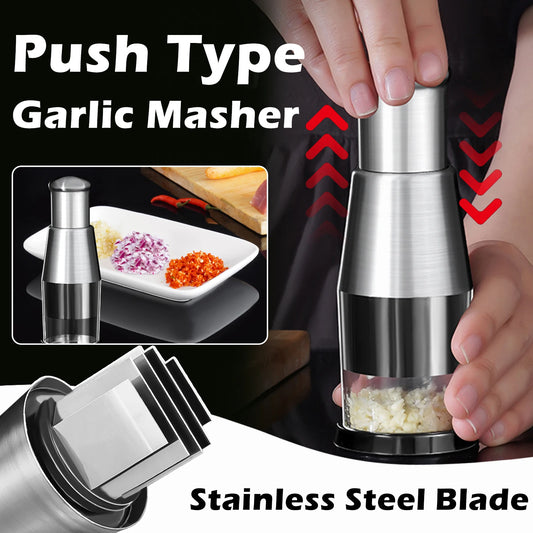 Manual Onion Chopper Garlic Crusher Pressing Handheld Food Chopper Slicer Dicer Mixer Kitchen Vegetable Slicer Peeler Tools| |   - AliExpress