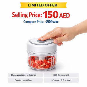 Portable Electric Mini Garlic Cutter