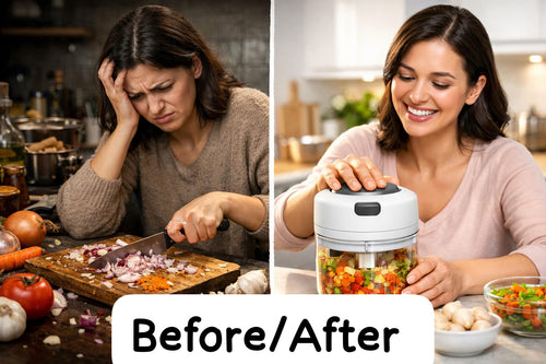 Portable Electric Mini Garlic Cutter