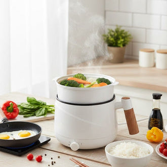 Electric Mini Cooking Pot with Lid Ⓢ